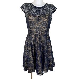 Shoshanna Lace Mini Party Cocktail Dress Size 2